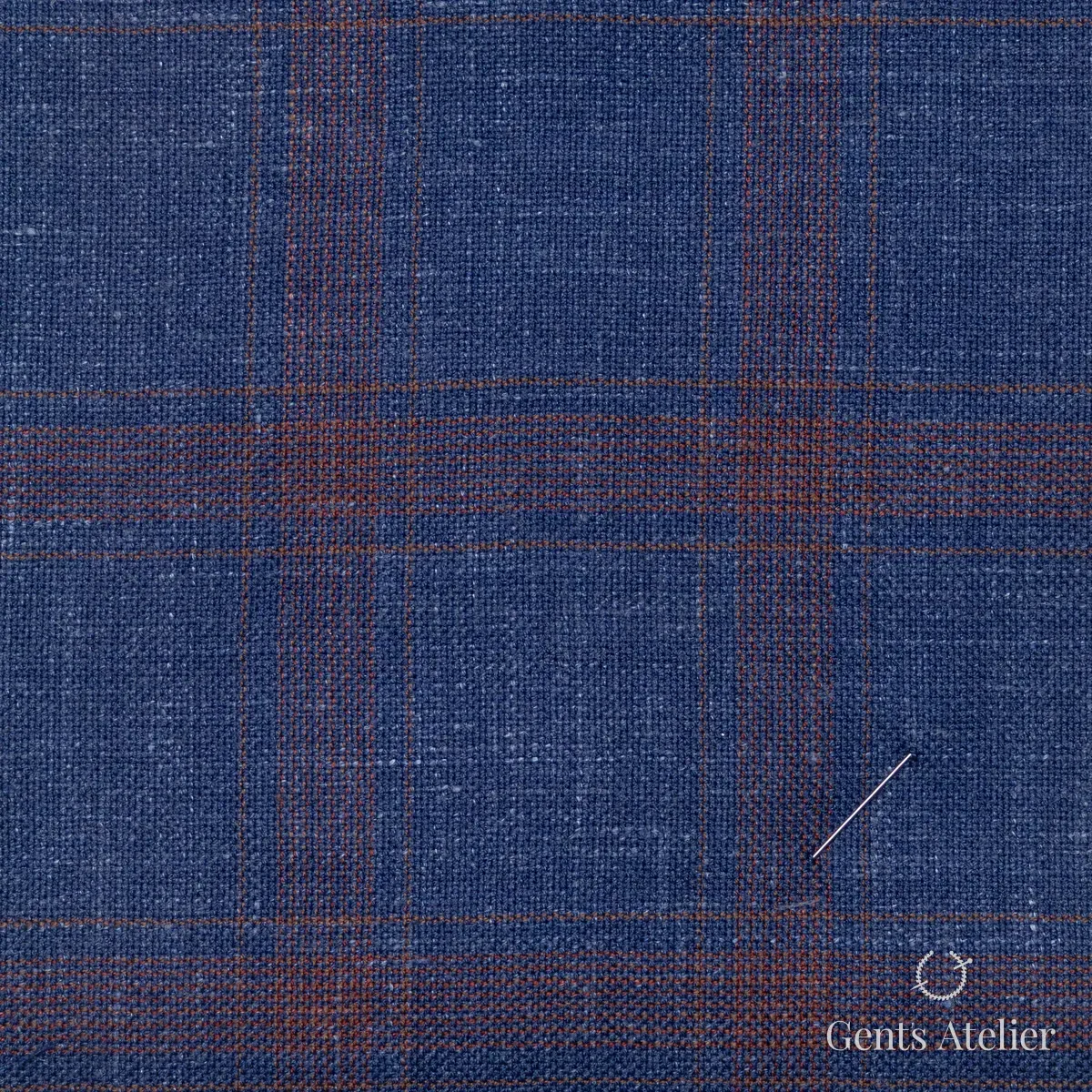 Костюм из Gent's Colors 2299-17 — синий, 100% шерсть